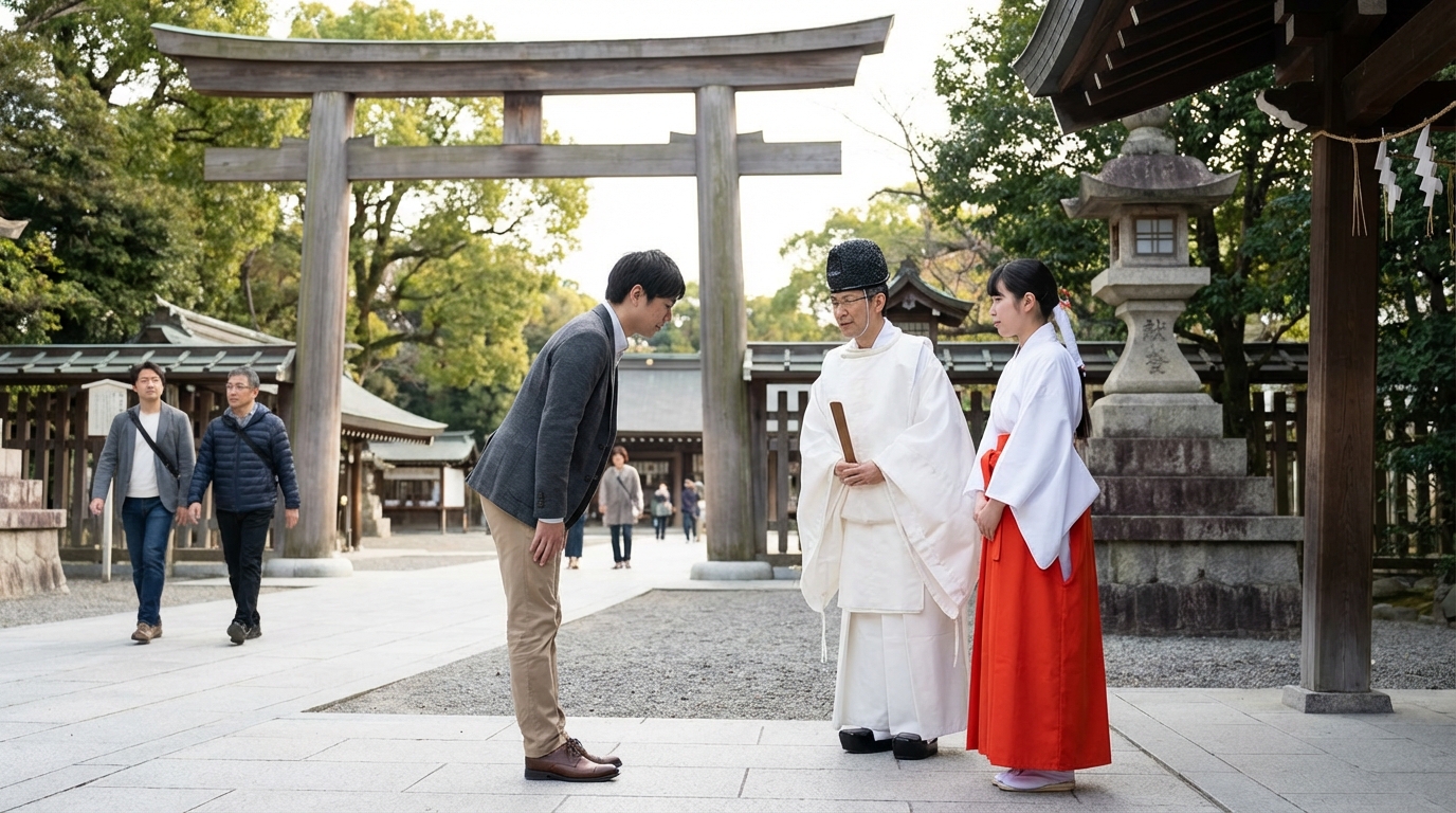 巫女さんや神職さんへの適切な接し方