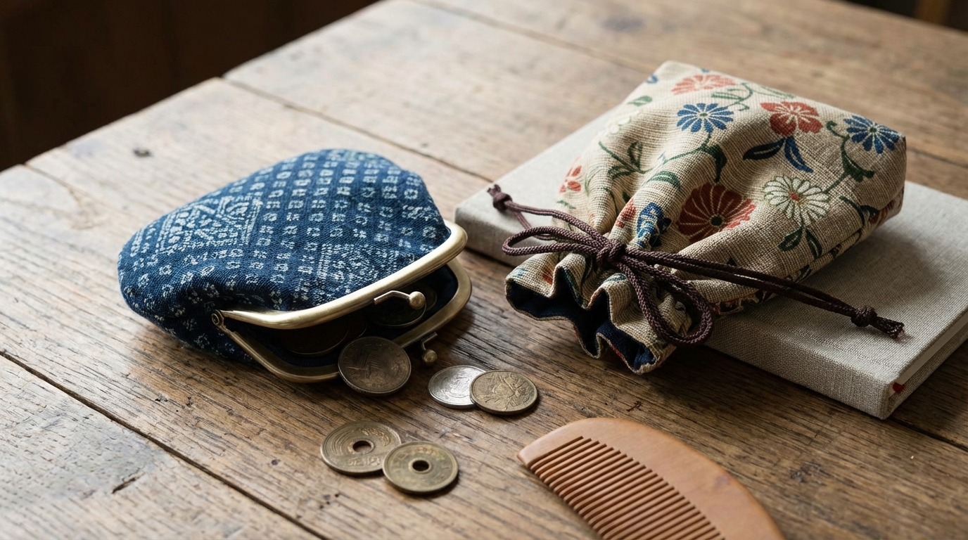 がま口や巾着タイプがおすすめな理由