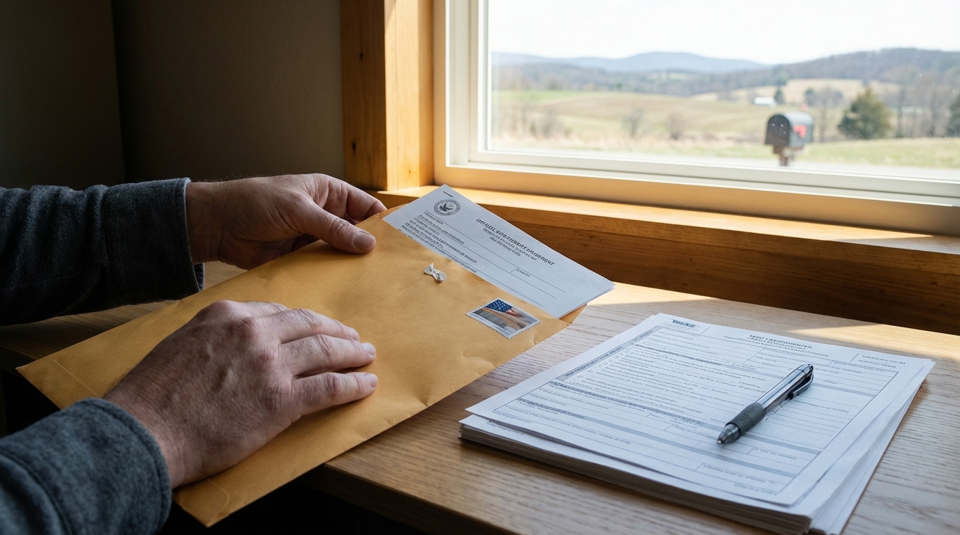 遠方でも安心！郵送で申し込む手順