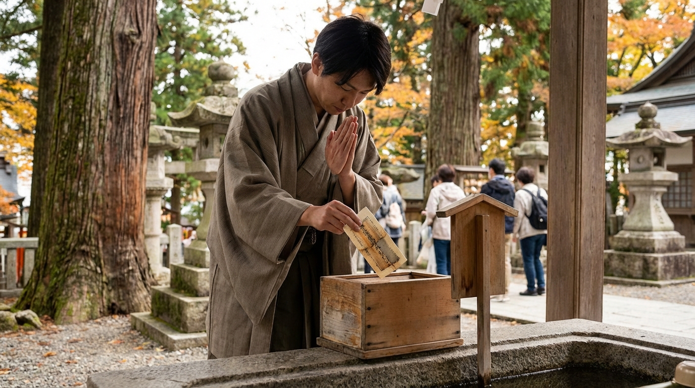 神社やお寺へ返納する際のマナー