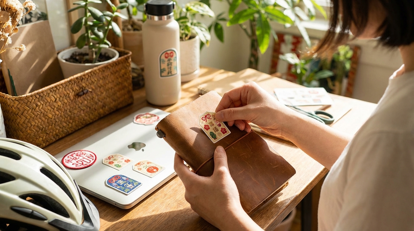 貼るタイプのお守り！ステッカーやシールの活用法