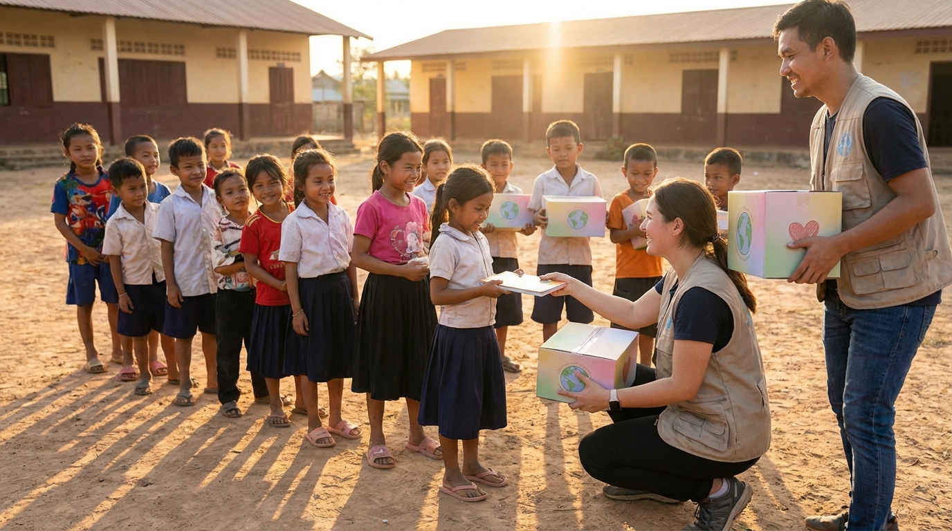海外の子供たちへ届ける国際支援の魅力