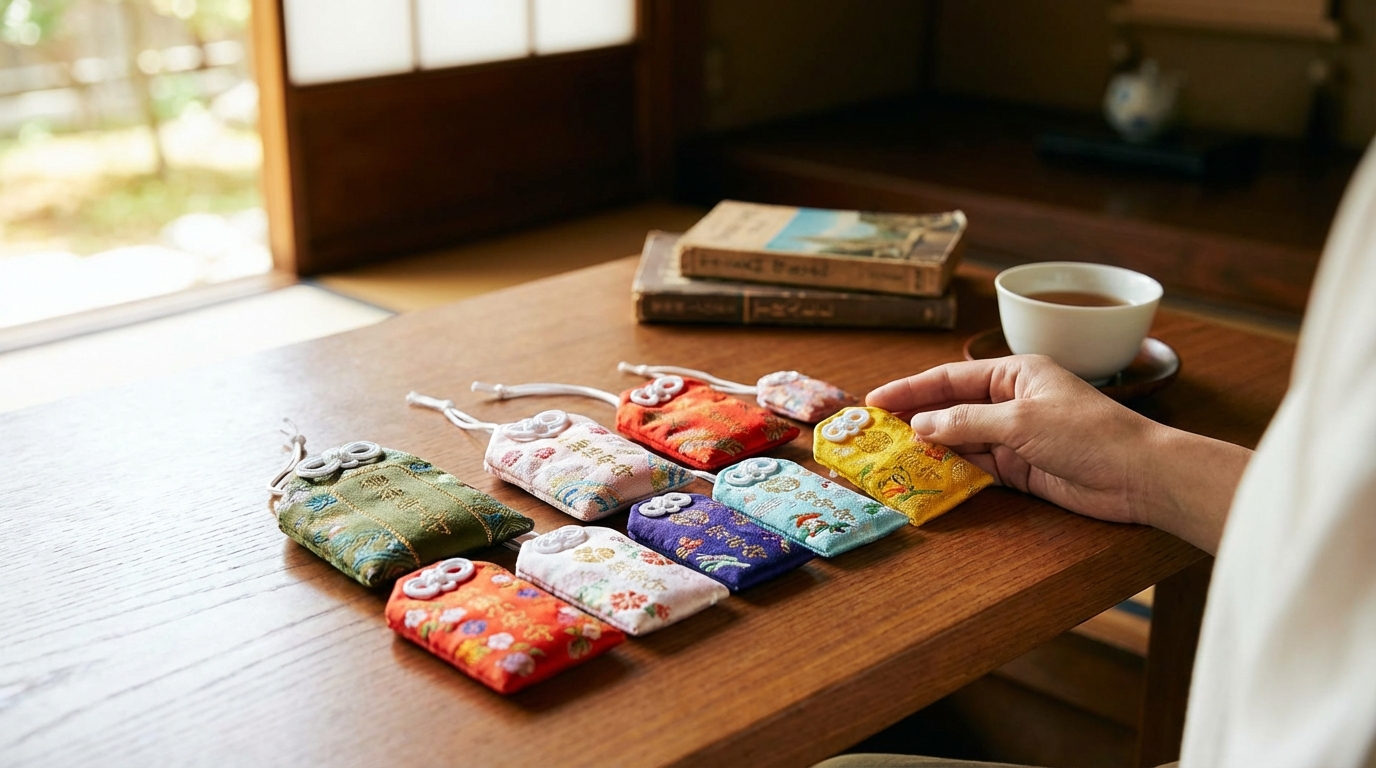 神社と寺院のお守りを混ぜて持つことの可否