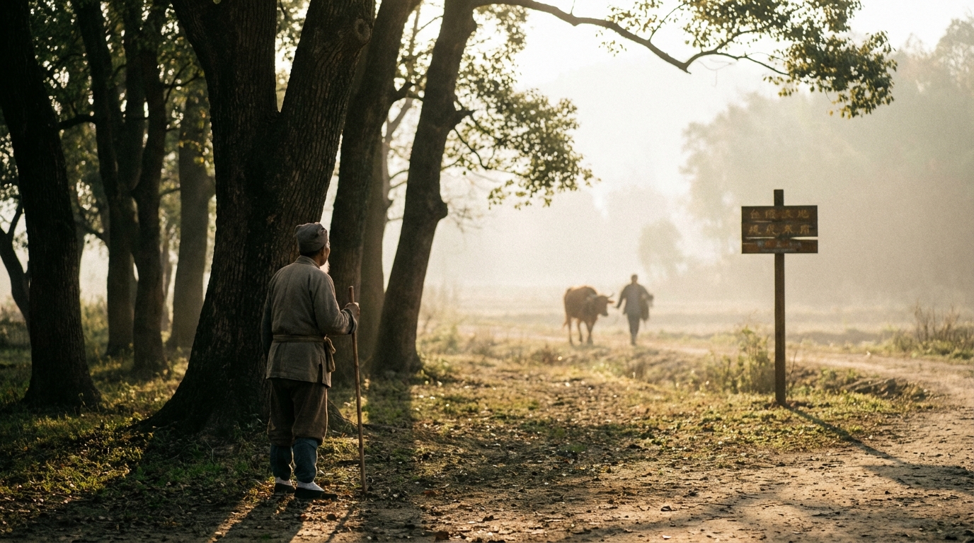 中国の原典における牛飼いの強引な求愛と誘拐の影