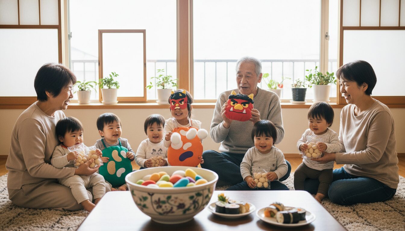 子供や高齢者が安全に節分を楽しむための工夫