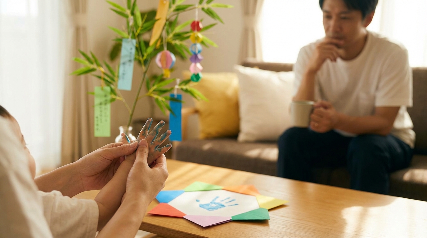 0歳児の七夕製作に手形が選ばれる理由と保護者の悩み