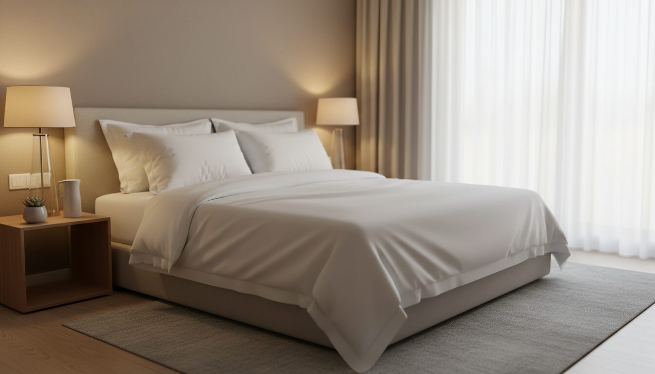 深い眠りへと誘われ睡眠の質が向上する