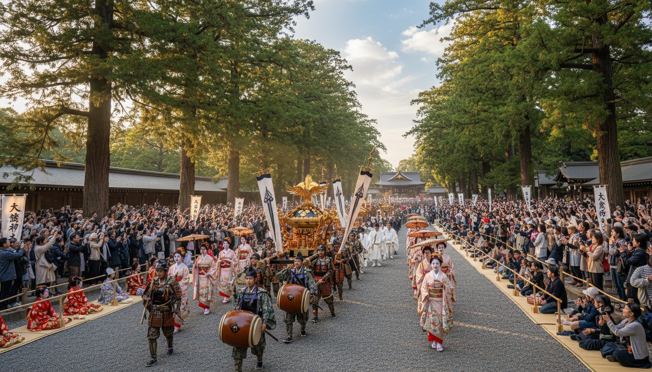 明治神宮のパレードなど当日のイベント情報