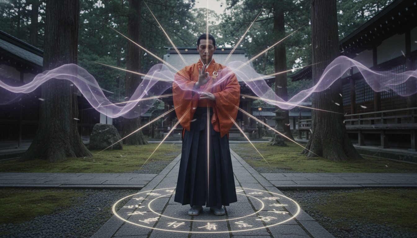 九字切りの呪文で邪気を払う王道の作法