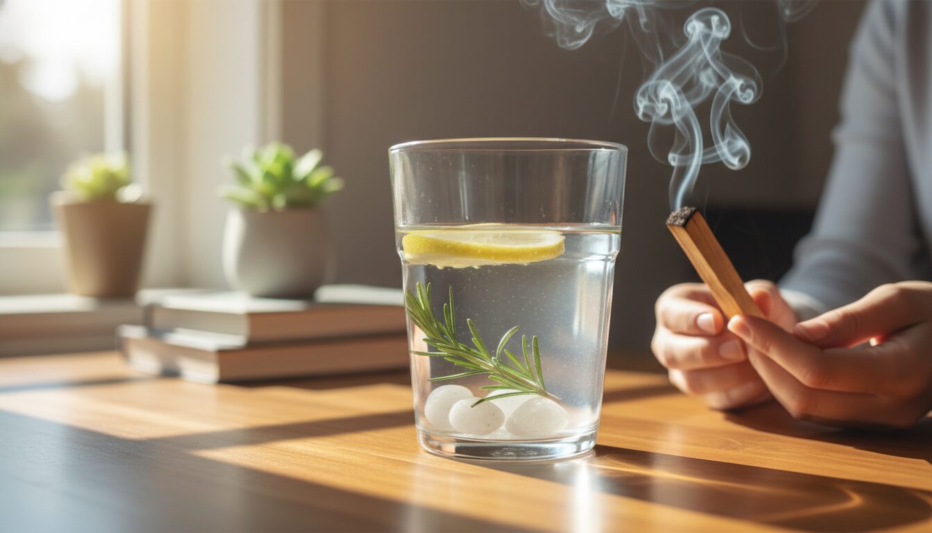 コップ一杯の水で手軽にできる浄化術