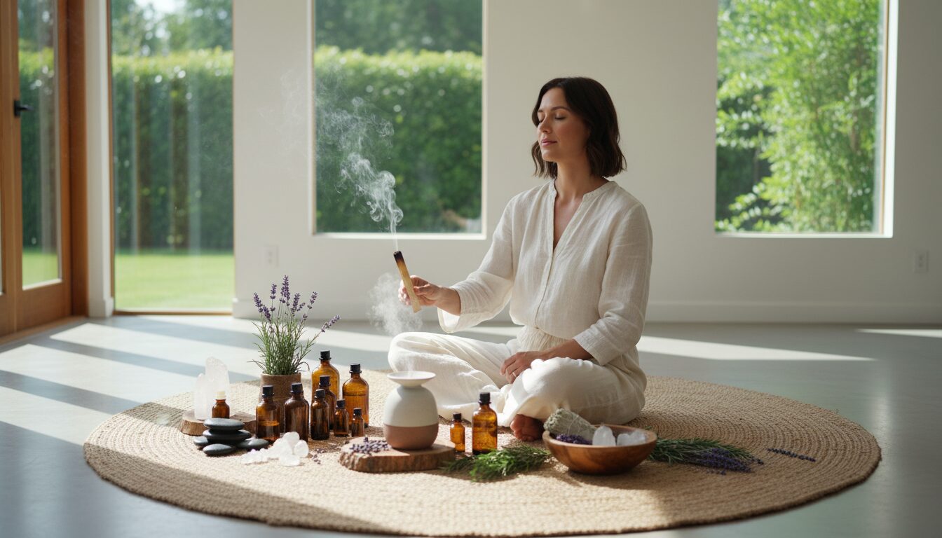 香りとアロマで空間を浄化するテクニック