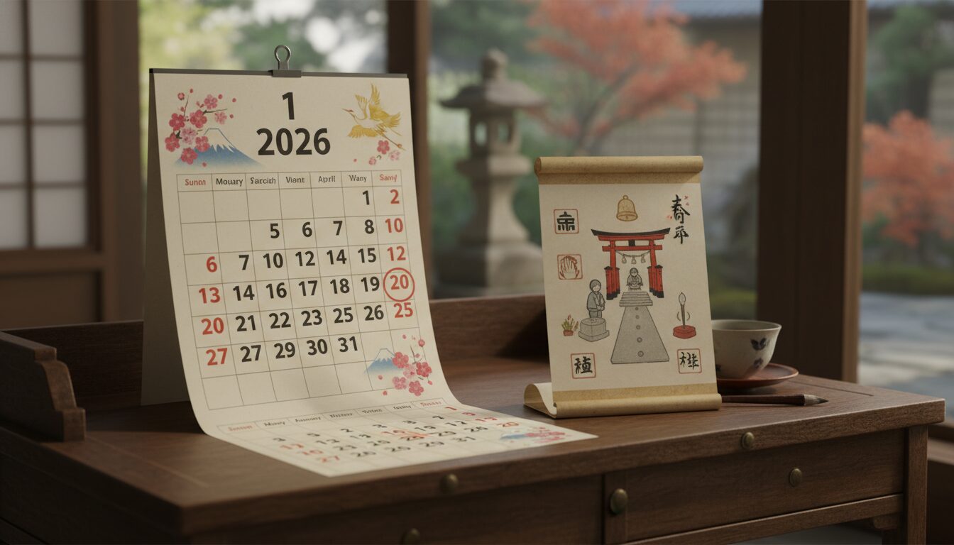 2026年の吉日カレンダーと参拝のコツ