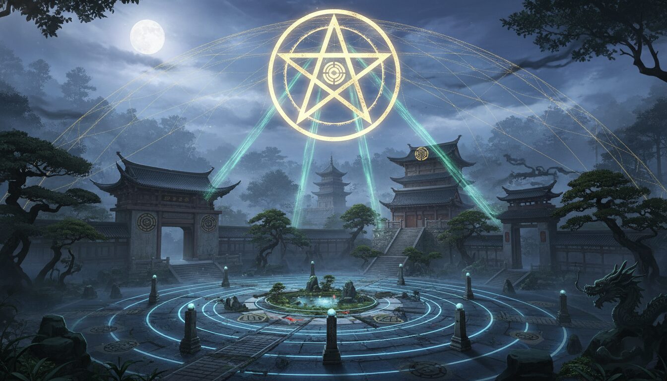 風水と五芒星が織りなす霊的な守護の仕組み