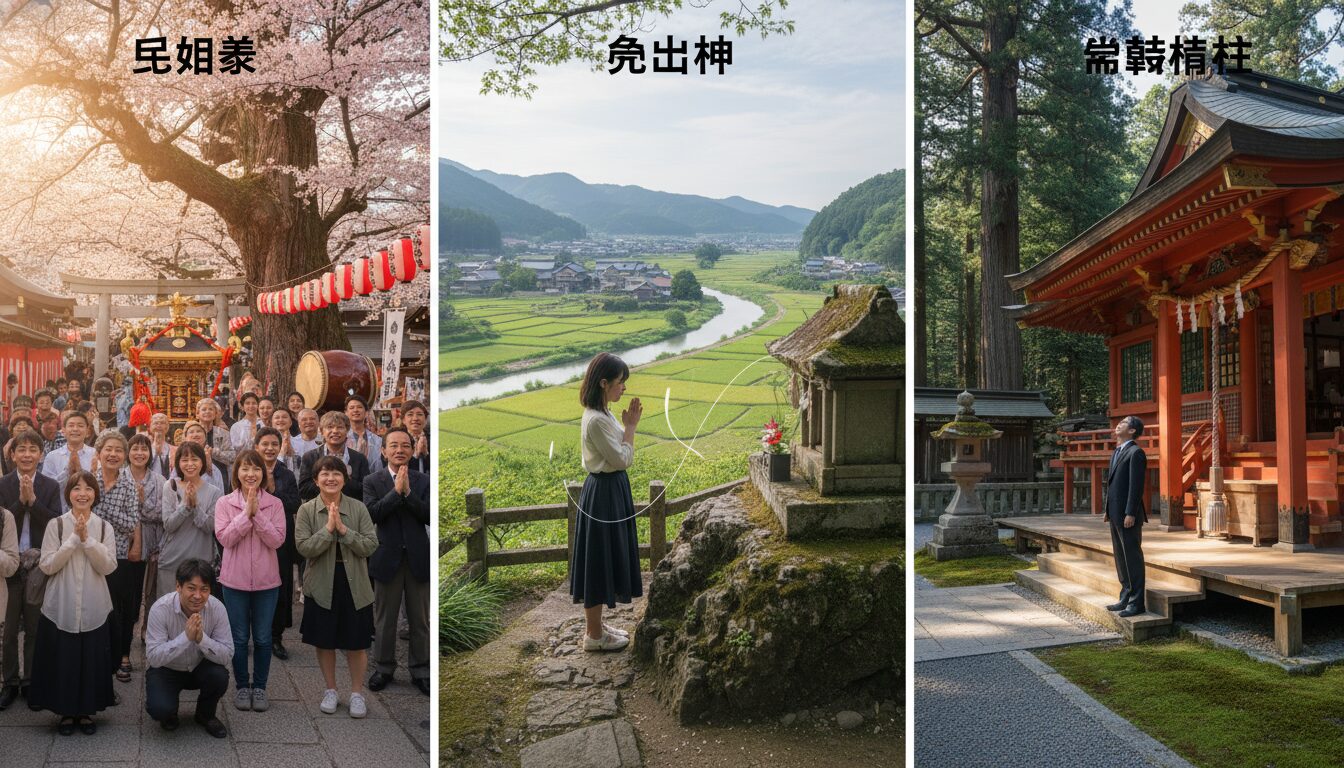 氏神様と産土神や崇敬神社の違いを知る