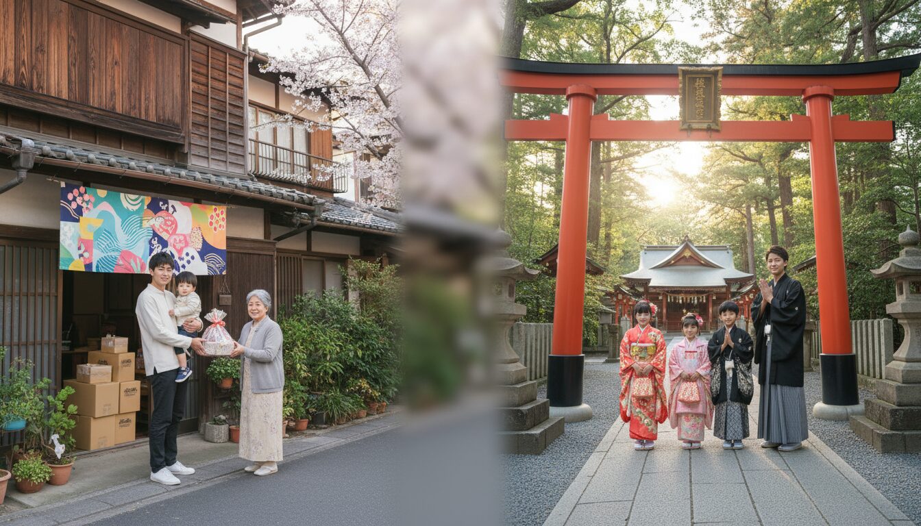 引越し後の挨拶や七五三での氏神様への報告
