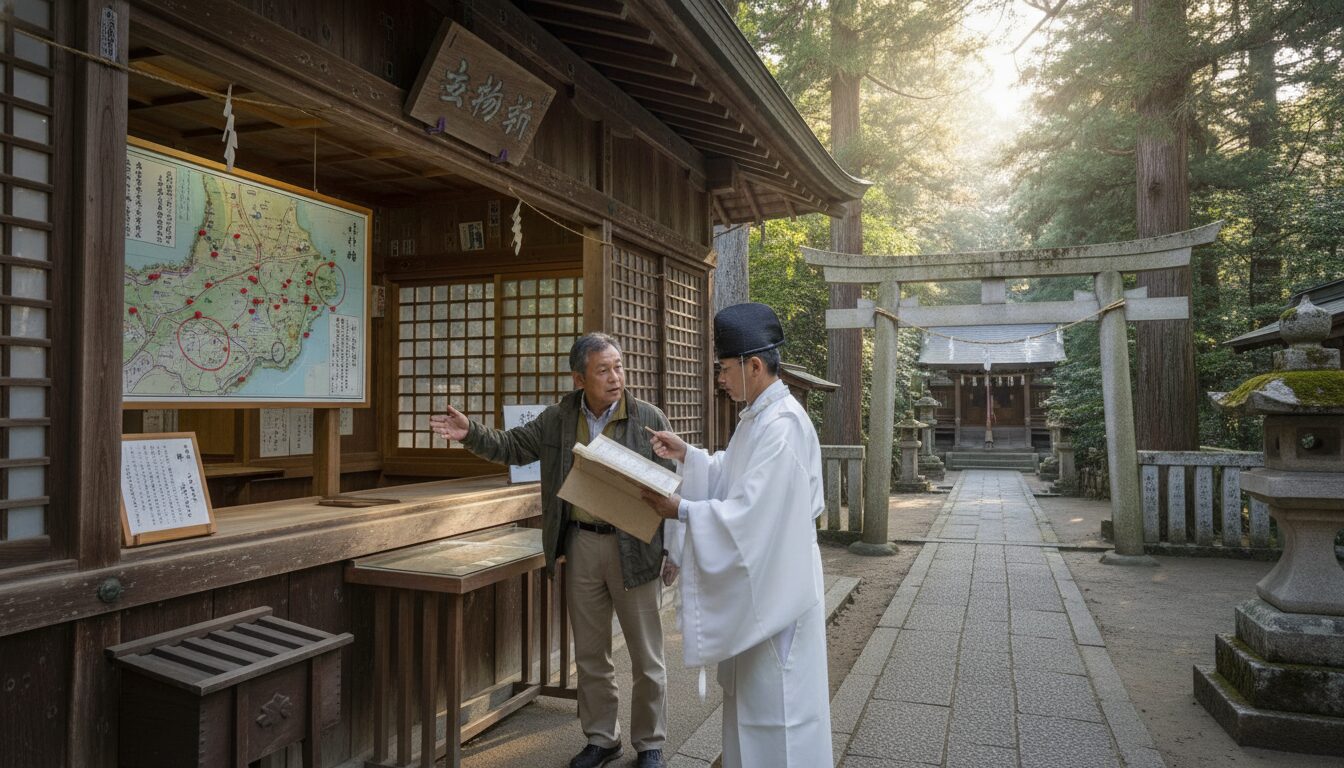 社務所で直接聞いて地域の管轄神社を特定するコツ
