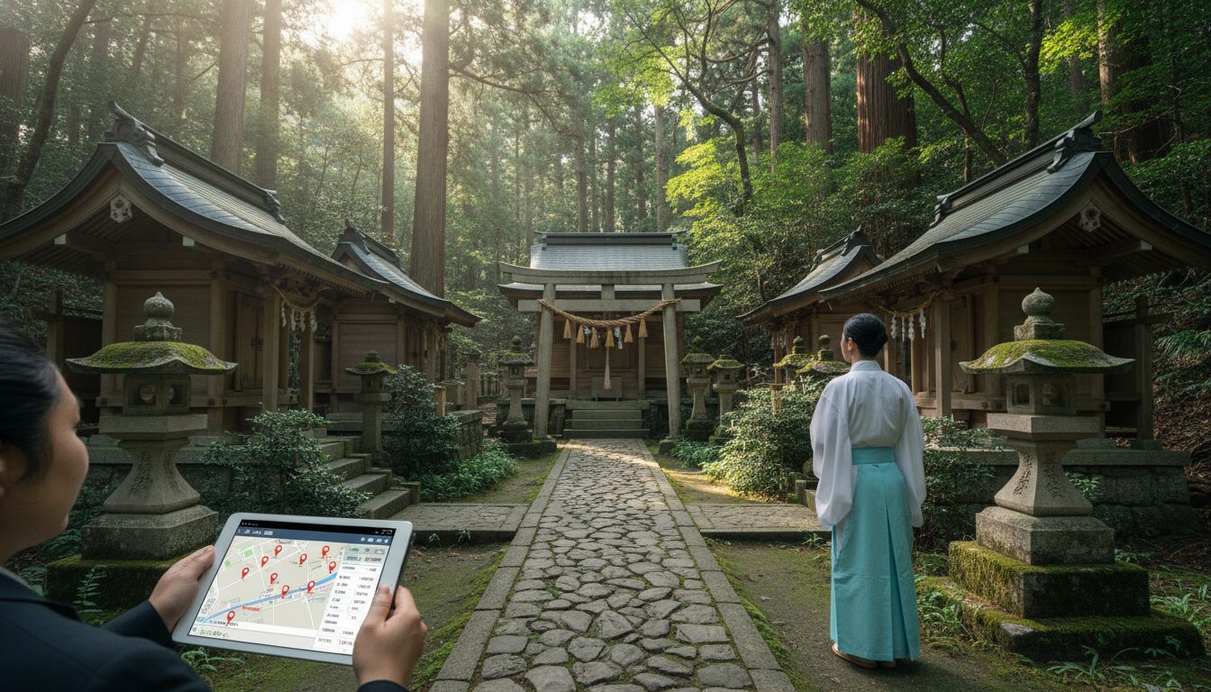 兼務社や無人神社の管理元を確認する方法