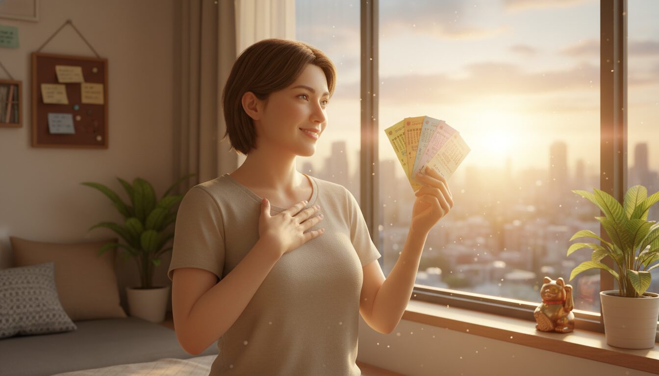 宝くじや金運アップを期待する際のマインドセット