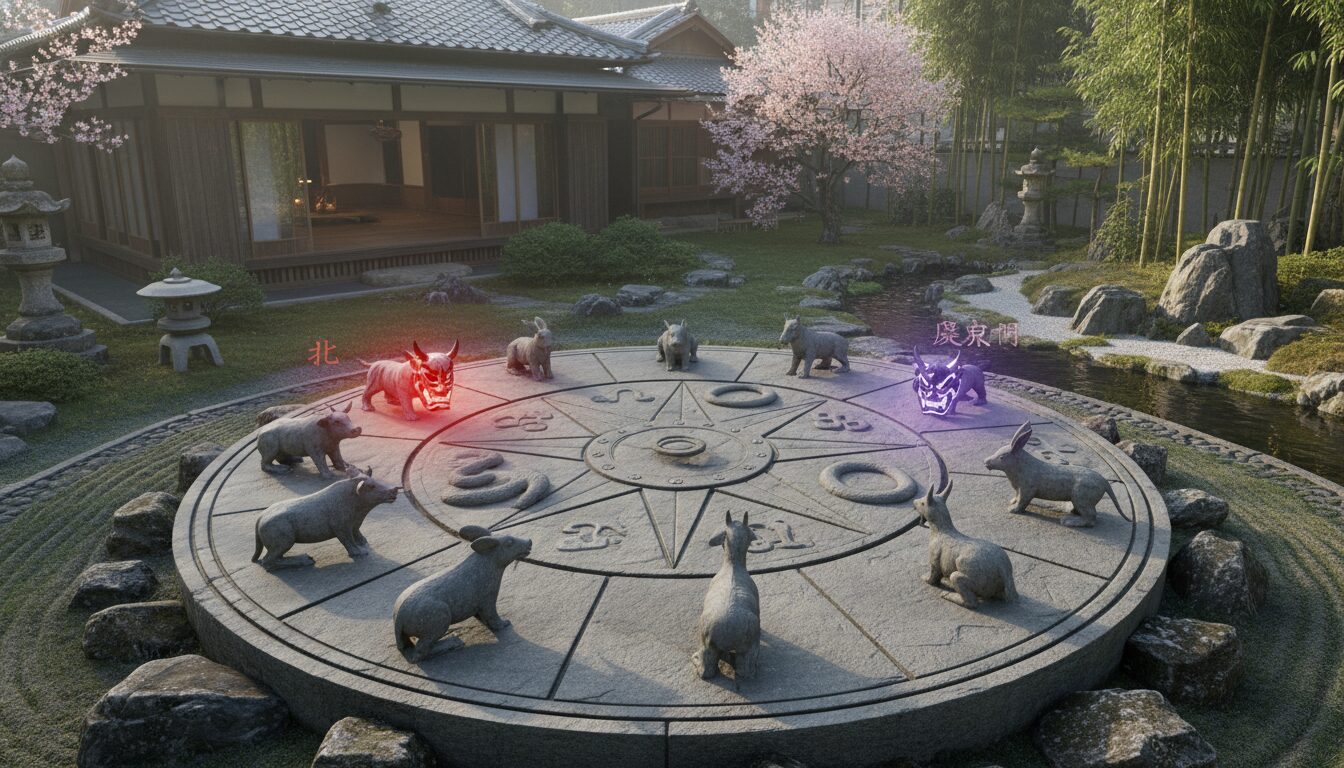 十二支と方角や鬼門に関する知識のまとめ